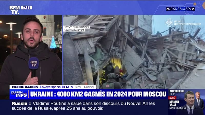 Guerre en Ukraine: la Russie a gagné près de 4.000 km² sur le territoire ukrainien en 2024