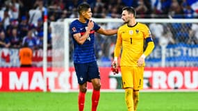 Hugo Lloris et Raphaël Varane