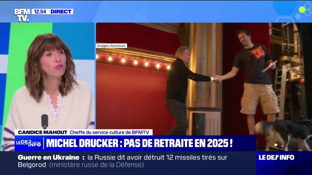 Michel Drucker pas de retraite en 2025 ! 03/01