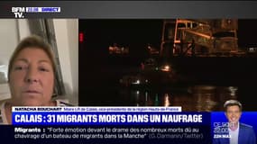 Naufrage d'un bateau de migrants: "Une femme enceinte" et "une petite fille" font partie des victimes, selon la maire de Calais