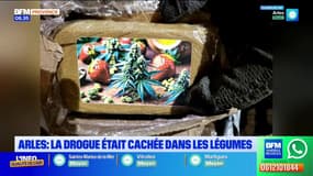 Arles : la drogue était caché dans les légumes