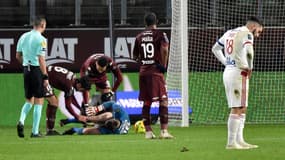 Cherki lors de Metz-OL