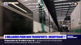 Ile-de-France: trois milliards d'euros pour nos transports, pas assez?
