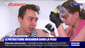 Ukraine: les salons tatouent à tour de bras au profit de l'armée