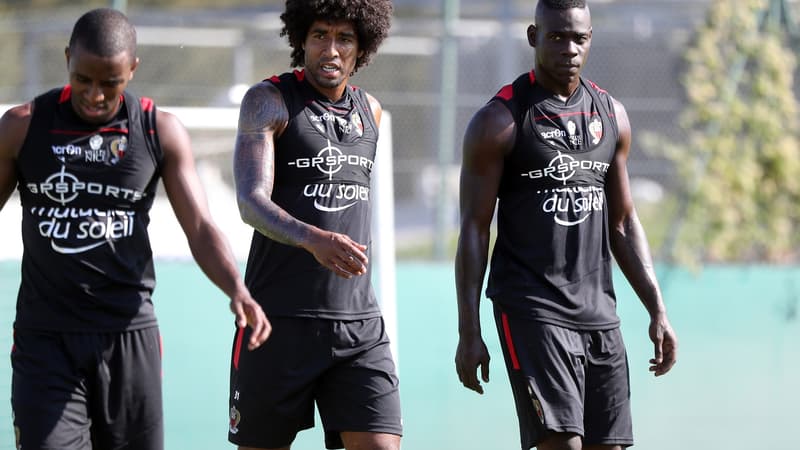 Dante et Mario Balotelli