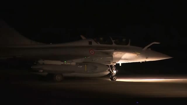 Un Rafale de l'armée française