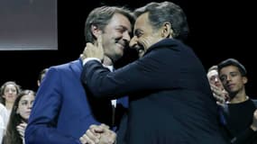 François Baroin et Nicolas Sarkozy.