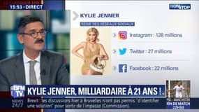 Kylie Jenner, milliardaire à 21 ans !