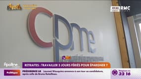 Retraites: travailler 3 jours pour épargner? La nouvelle proposition du président de la CPME