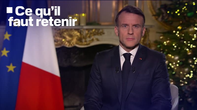 Présidentielle 2027, Ukraine...  Ce qu'il faut retenir des vœux d'Emmanuel Macron pour la nouvelle année
