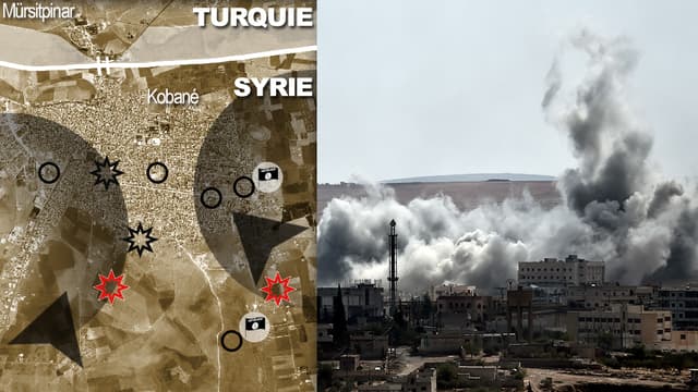 La ville de Kobané, importante localité kurde, subit les assauts de Daesh depuis plusieurs semaines.