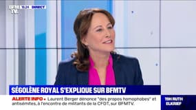 Ségolène Royal: "La liberté d'opinion n'est jamais un dérapage"