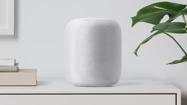 Fonctionnant avec l'assistant numérique Siri, HomePod sera proposé à un prix de 349 dollars, dans le segment haut de gamme du marché.