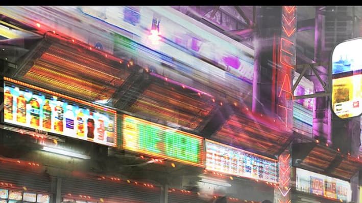 Un concept art de "Blade Runner 2".