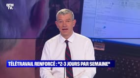 Télétravail renforcé : "2-3 jours par semaine" - 07/12