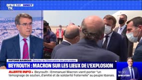 Beyrouth: Macron sur les lieux de l'explosion - 06/08