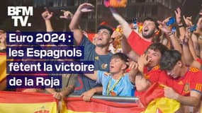 Euro 2024: les images de la fête à Madrid, après la victoire de l'Espagne en finale