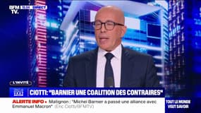 Gouvernement Barnier: "Nous jugerons au cas par cas, texte par texte", affirme Eric Ciotti