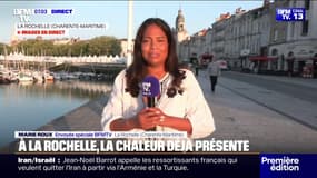 Canicule: à La Rochelle, le thermostat atteint déjà les 22°C à 7h du matin