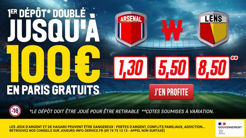 Pronostic Arsenal – Lens : Côtes, analyse... Notre prono pour le match du 29 novembre