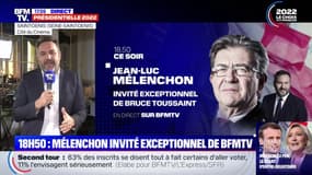 Jean-Luc Mélenchon va accorder sa première interview depuis les résultats du premier tour à Bruce Toussaint