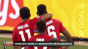 Ligue des Champions: les buts de l'OL face à City et de Pogba avec Manchester United
