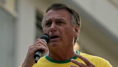 L'ancien président brésilien Jair Bolsonaro s'adresse à ses partisans lors d'un rassemblement à l'occasion de la fête de l'indépendance à Sao Paulo, au Brésil, le 7 septembre 2024.