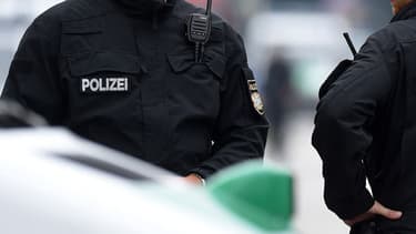 Policiers allemands. (illustration)