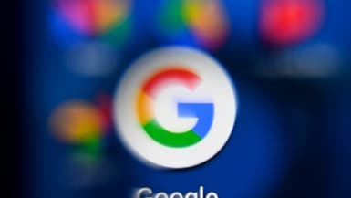 Le logo de l'entreprise Google. 
