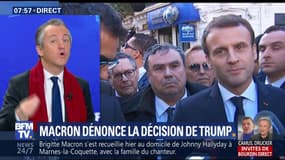 L’édito de Christophe Barbier: Macron dénonce la décision de Trump sur Jérusalem