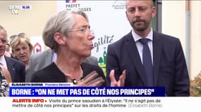 Élisabeth Borne sur la venue Mohammed Ben Salmane à l'Élysée: "Il ne s'agit pas de remettre en cause notre engagement en faveur des droits de l'homme"