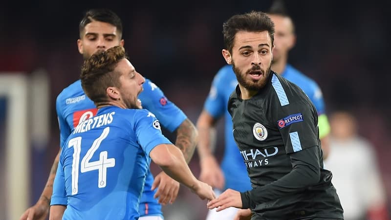 Bernardo Silva devant Mertens