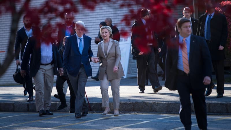 Bill et Hillary Clinton.