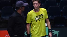 Yannick Noah et Nicolas Mahut