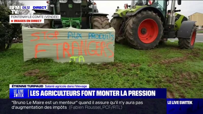 Colère des agriculteurs: une réunion entre des exploitants agricoles et le représentant d'un Leclerc en Vendée pour trouver un accord sur la concurrence déloyale