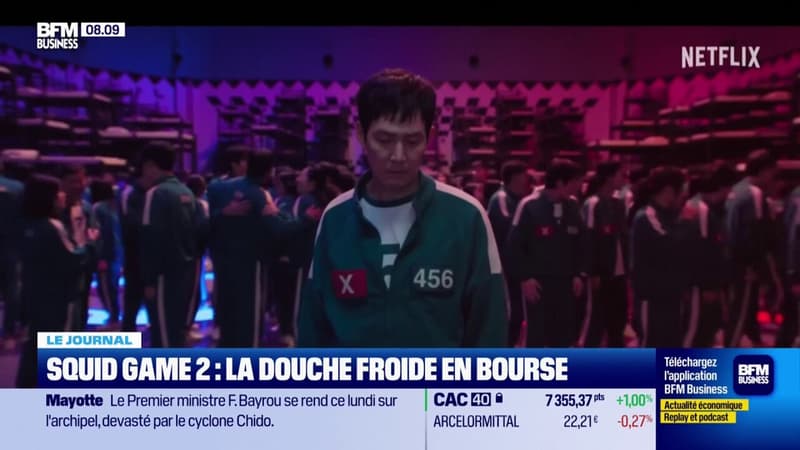 Squid Game 2 : la douche froide en bourse