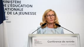 Nicole Belloubet au ministère de l'Éducation nationale et de la Jeunesse, le 27 août 2024