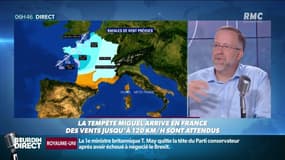 Météo: pourquoi la tempête Miguel est-elle si "inattendue" par les prévisionnistes?