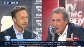 Stéphane Bern face à Jean-Jacques Bourdin en direct