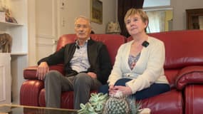 Patrick Roseau, avec sa femme Nicole, a été sauvé après avoir été victime d'un arrêt cardiaque à Sin-le-Noble (Nord)
