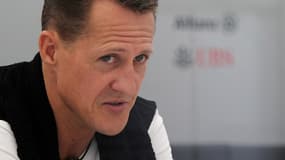 Michael Schumacher en octobre 2012.
