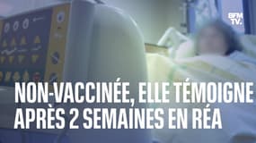 "Je ne pensais jamais pouvoir avoir le Covid-19": non-vaccinée, elle témoigne après deux semaines en réanimation