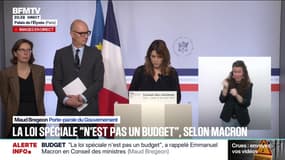 En l'absence de budget adopté, "80.000 dossiers déposés verront leur instruction retardée", décrit Maud Bregeon, porte-parole du gouvernement 