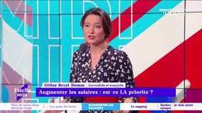 Augmenter les salaires : est-ce LA priorité ? "Le pouvoir d’achat c'est la préoccupation numéro une des français avant l’insécurité et le chômage" précise Celine Revel-Dumas.