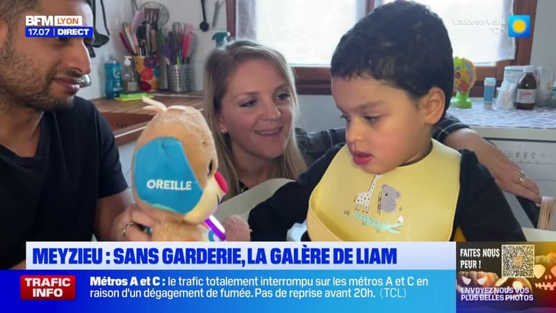 Meyzieu: sans garderie, la galère des parents de Liam, porteur d'un handicap