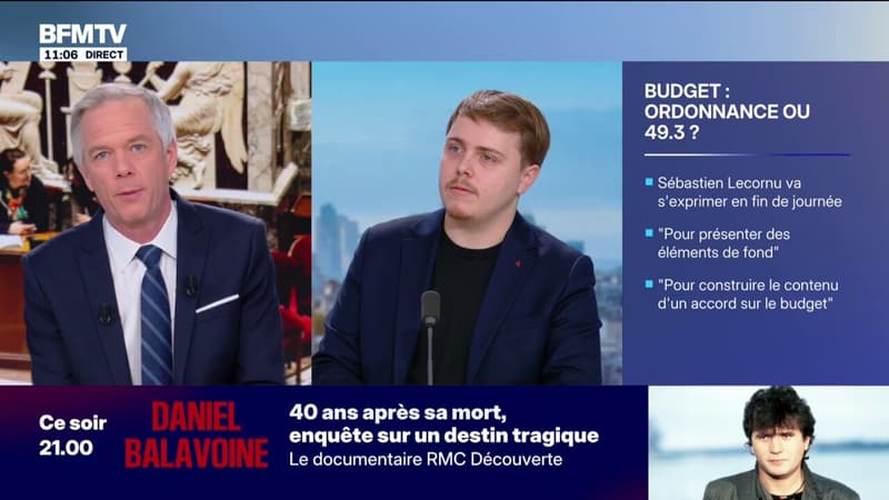 Prise de parole de Sébastien Lecornu "en fin de journée" sur le budget: "Ces gens ne sont plus crédibles", déclare Louis Boyard (LFI)