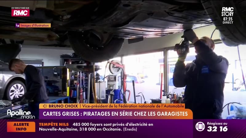 Cartes grises : piratages en série chez les garagistes