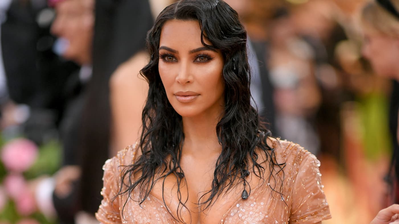 Kim Kardashian au Met Gala en mai 2019, vêtue d'une création de Thierry Mugler Kim Kardashian au Met Gala en mai 2019, vêtue d'une création de Thierry Mugler