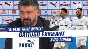 OM 2-0 Rennes : "Je n'ai pas aimé sa première période", Gattuso exigeant avec Ounahi 