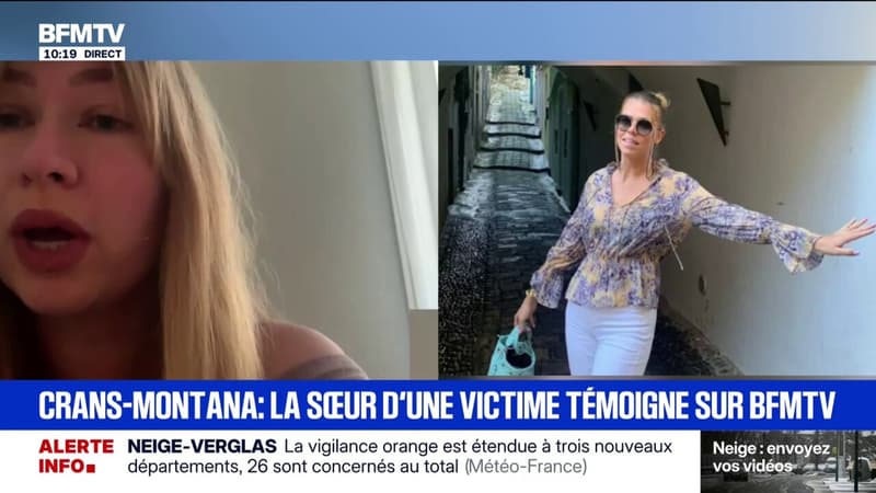 Incendie à Crans-Montana: Jade, soeur d’une victime brûlée au troisième degré, a ouvert une cagnotte